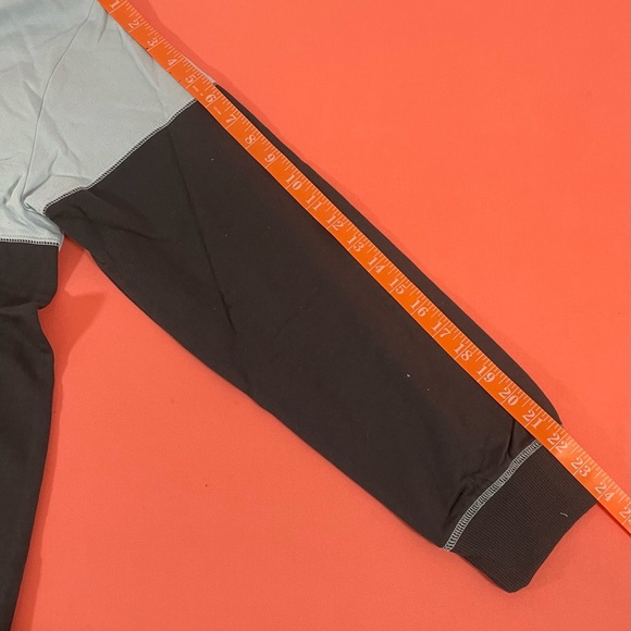 Original ice pullover hoodie. Soft blue top and blackened bottom.  NWT - Picture 9 of 9
